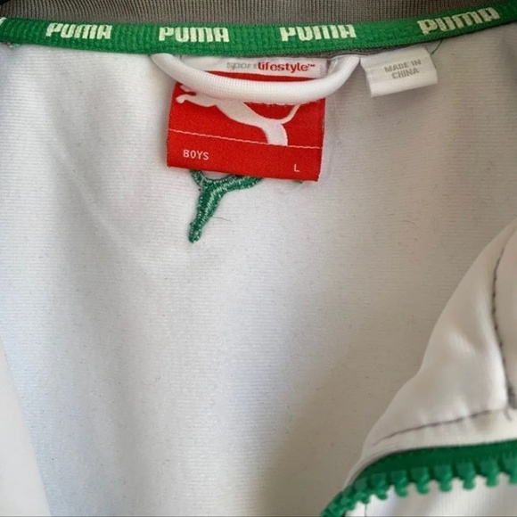 Puma Boys Zip Up Track Jacket - Picture 4 of 5